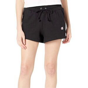 NWT Champion Reserve Weave Shorts Medium Black sweats fleece